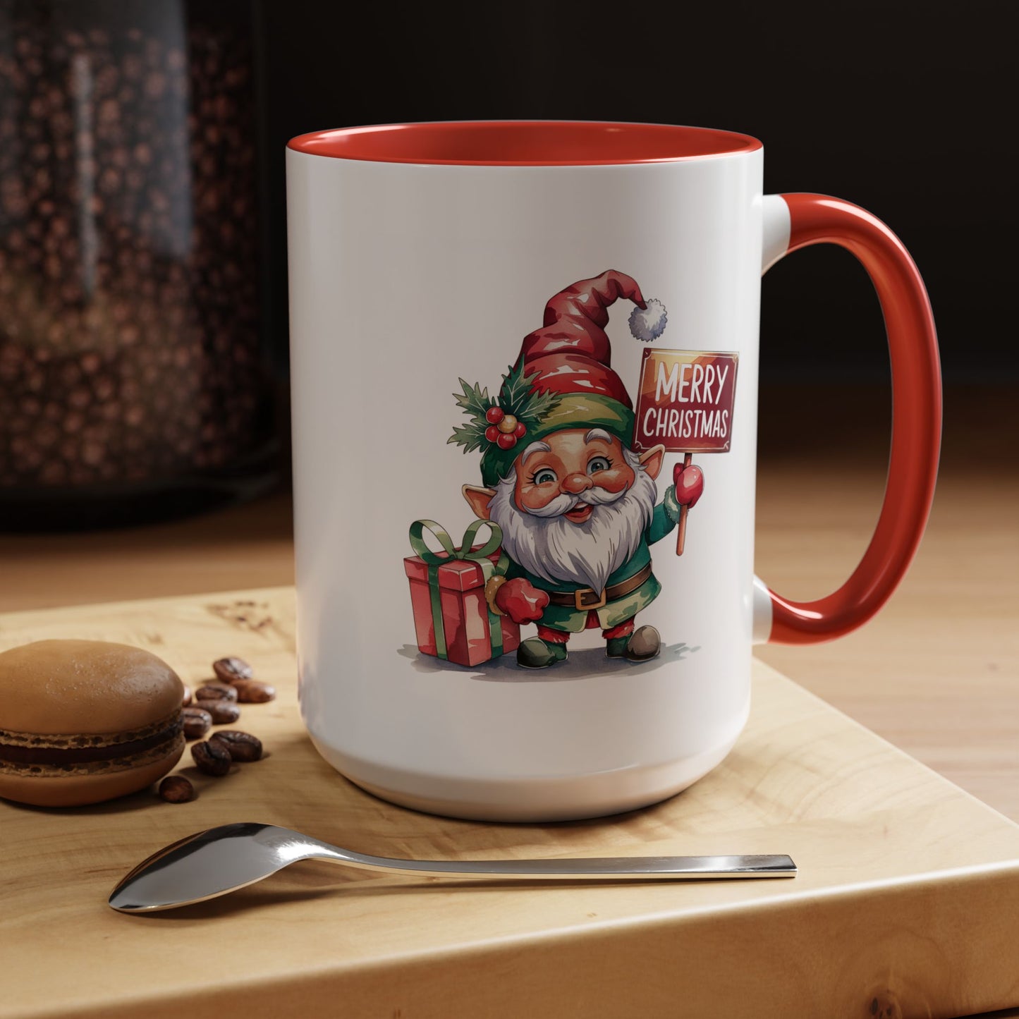 Christmas Mug - Gnome Merry Christmas Sign