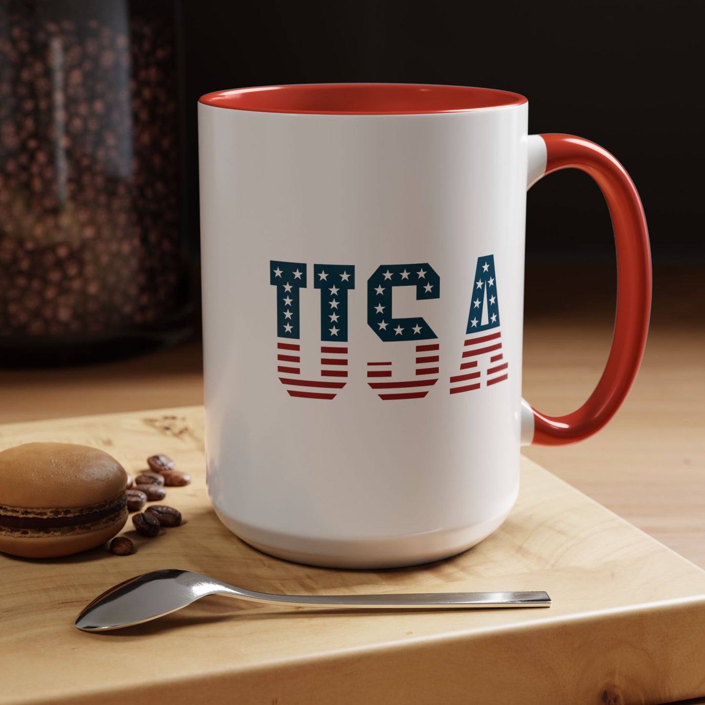 4th of July Mug - USA American Flag