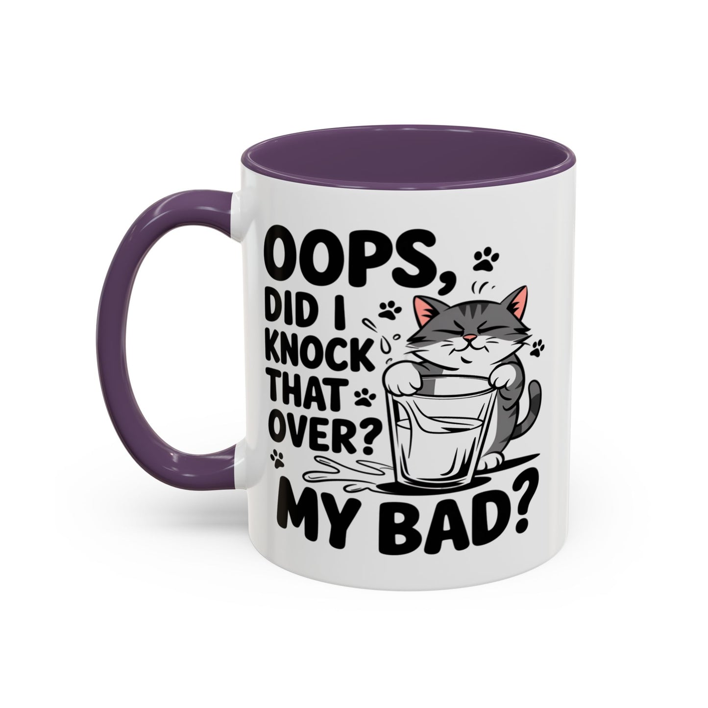 Animal Mug - Oops, Did I Knock That Over