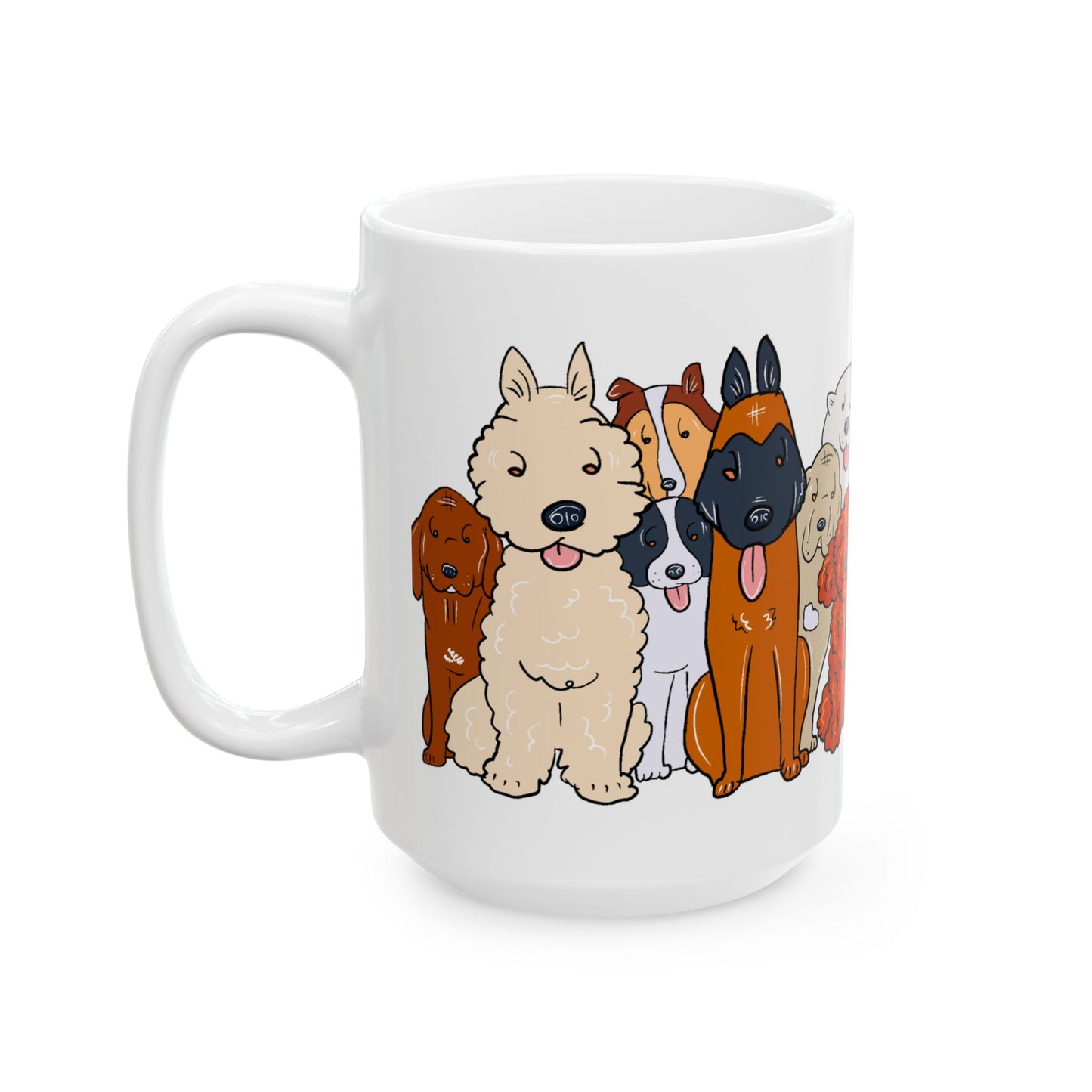 Animal Mug - Animated Dog Wrap