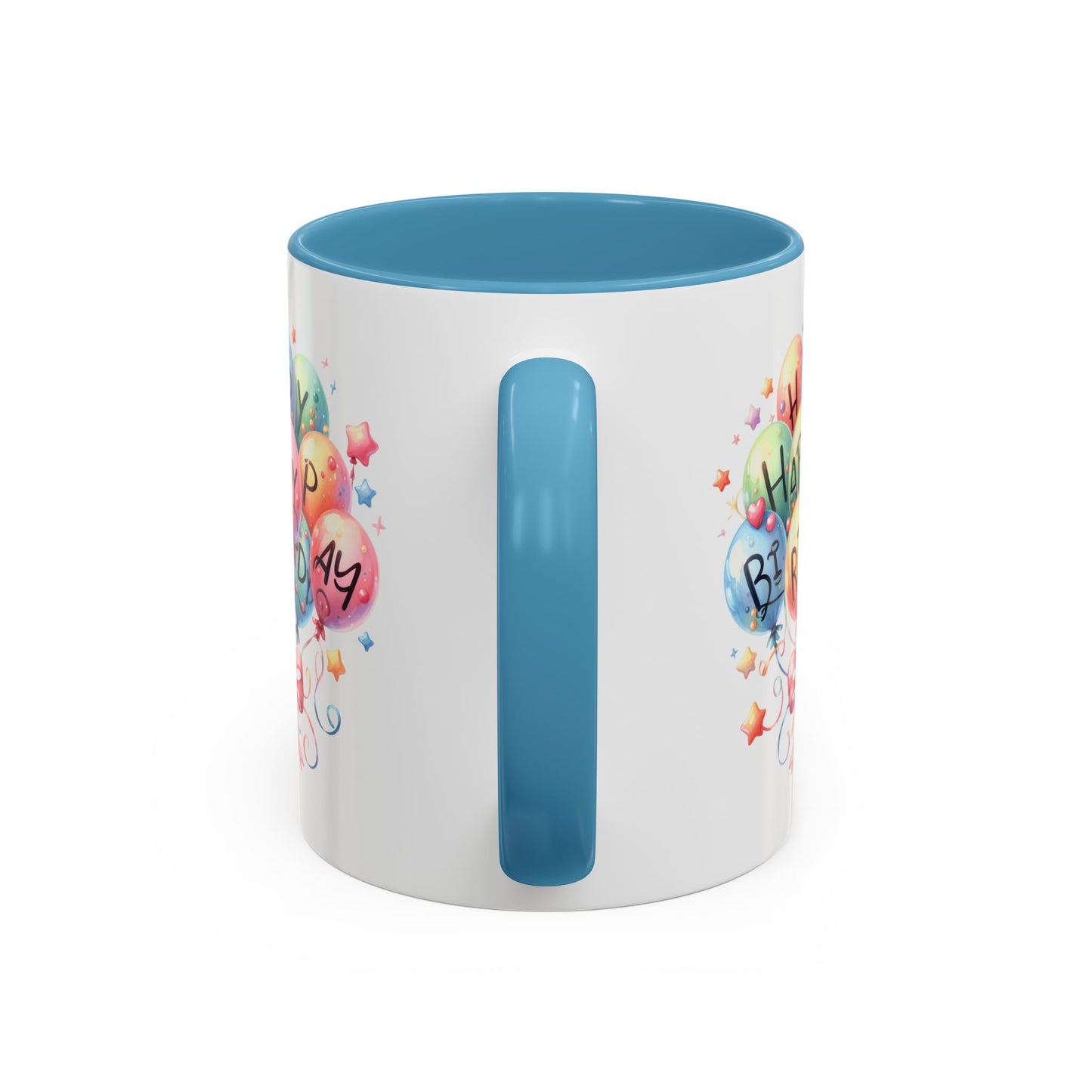 Birthday Mug - Happy Birthday Balloons