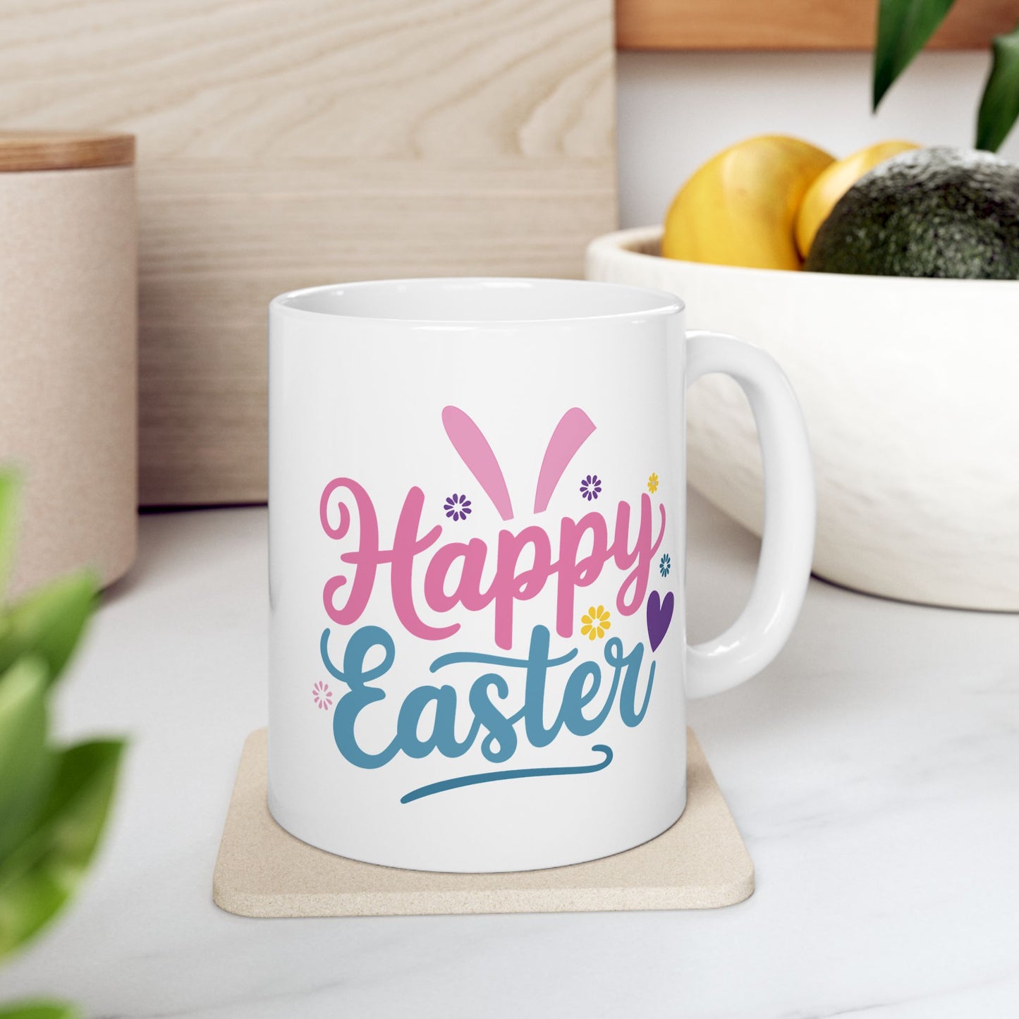 Easter Mug - Happy Easter Retro