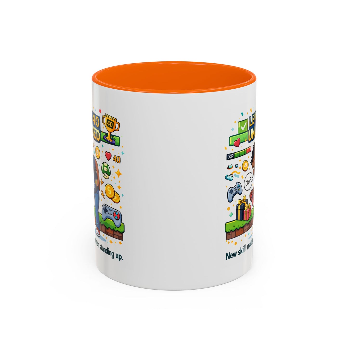Birthday Mug - Level 40 Unlocked