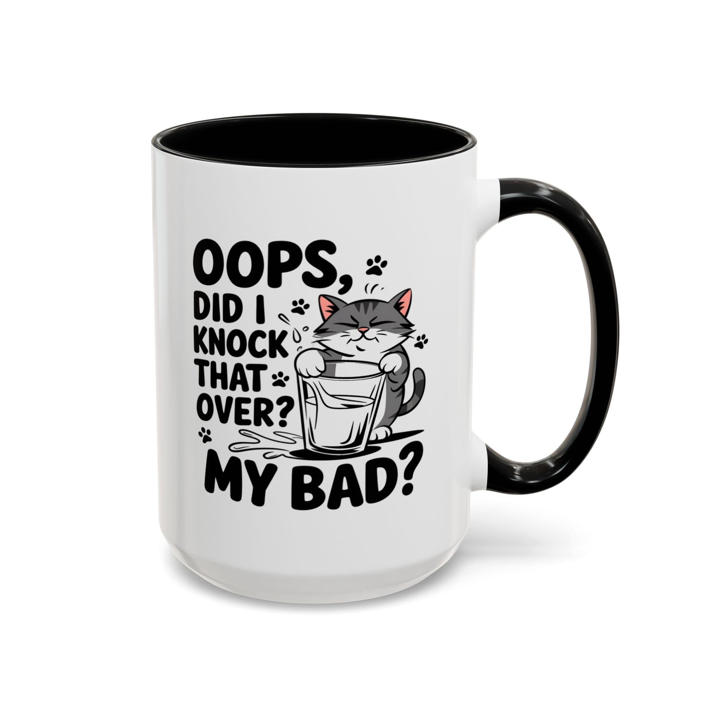 Animal Mug - Oops, Did I Knock That Over