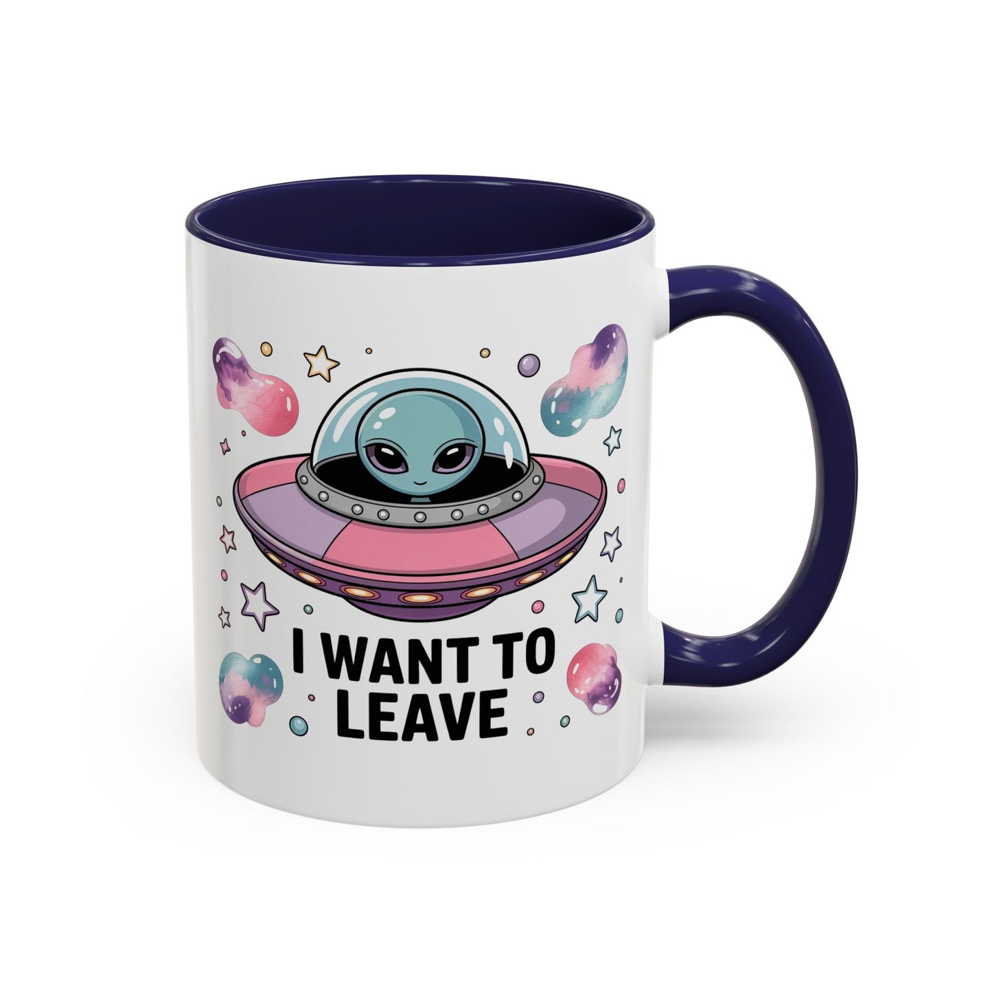 Alien Mug - I Want To Leave
