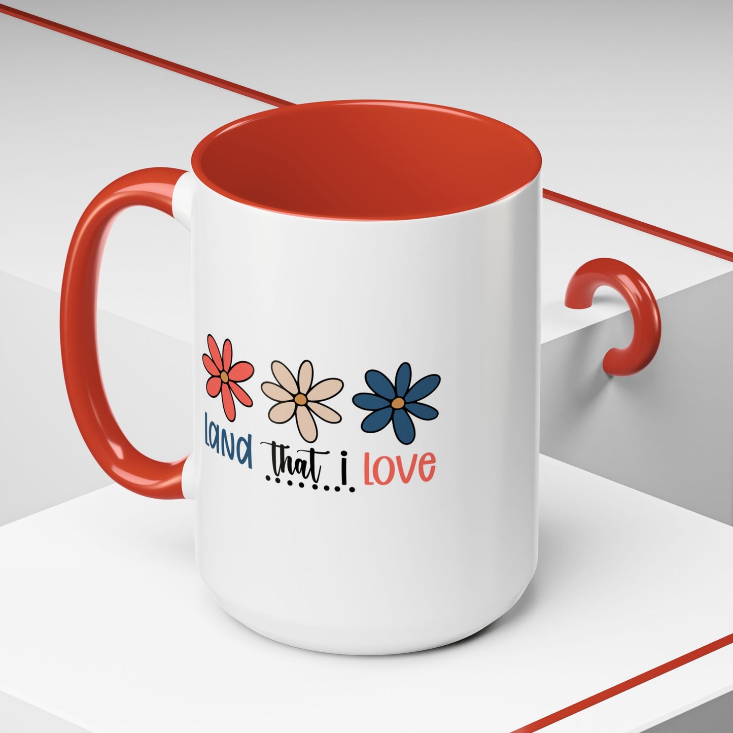 4th of July Mug - Land That I Love