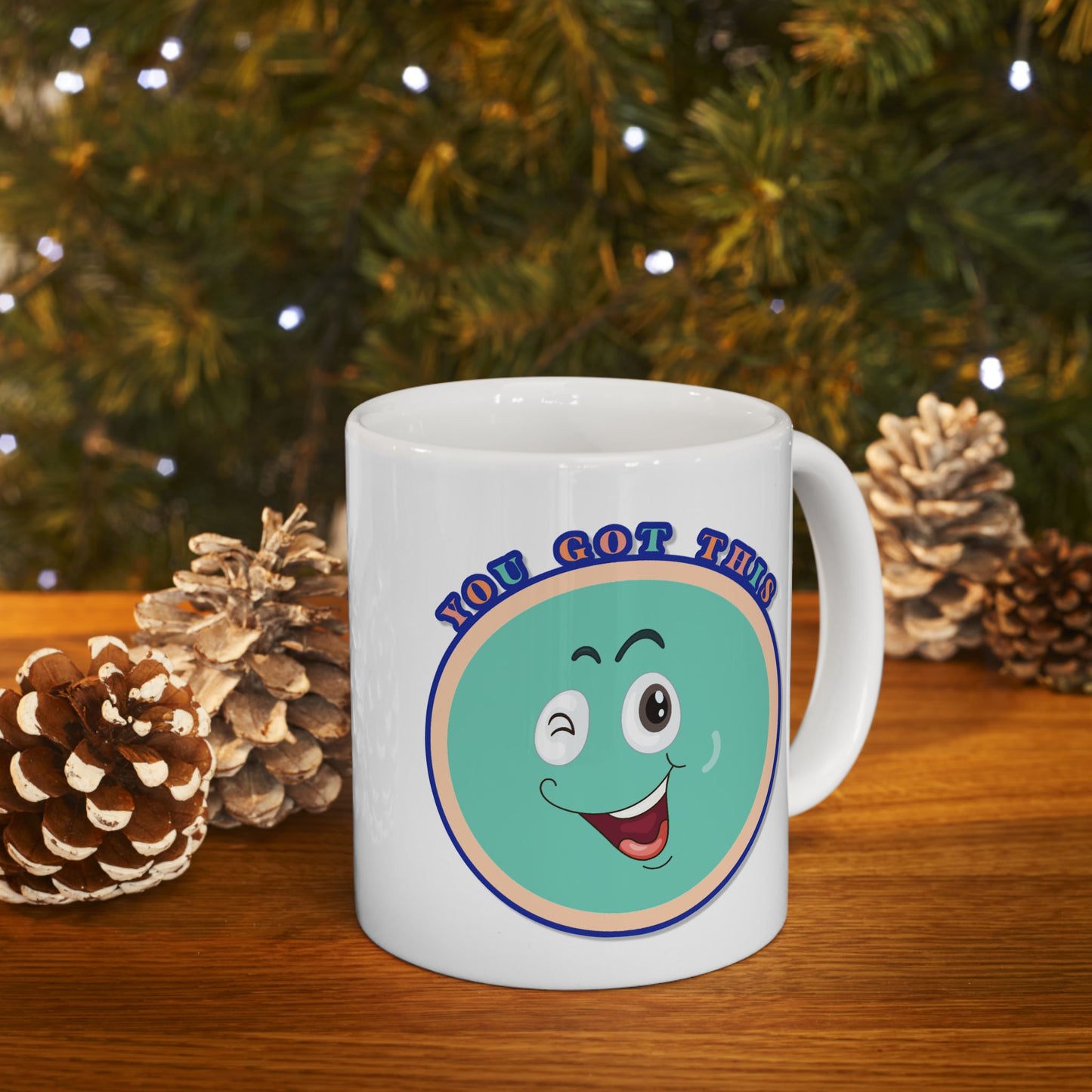 Motivation Mug - You Got This Smiley Face