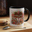 Christmas Mug - Candy Cane Lane White Text Ornaments Candy