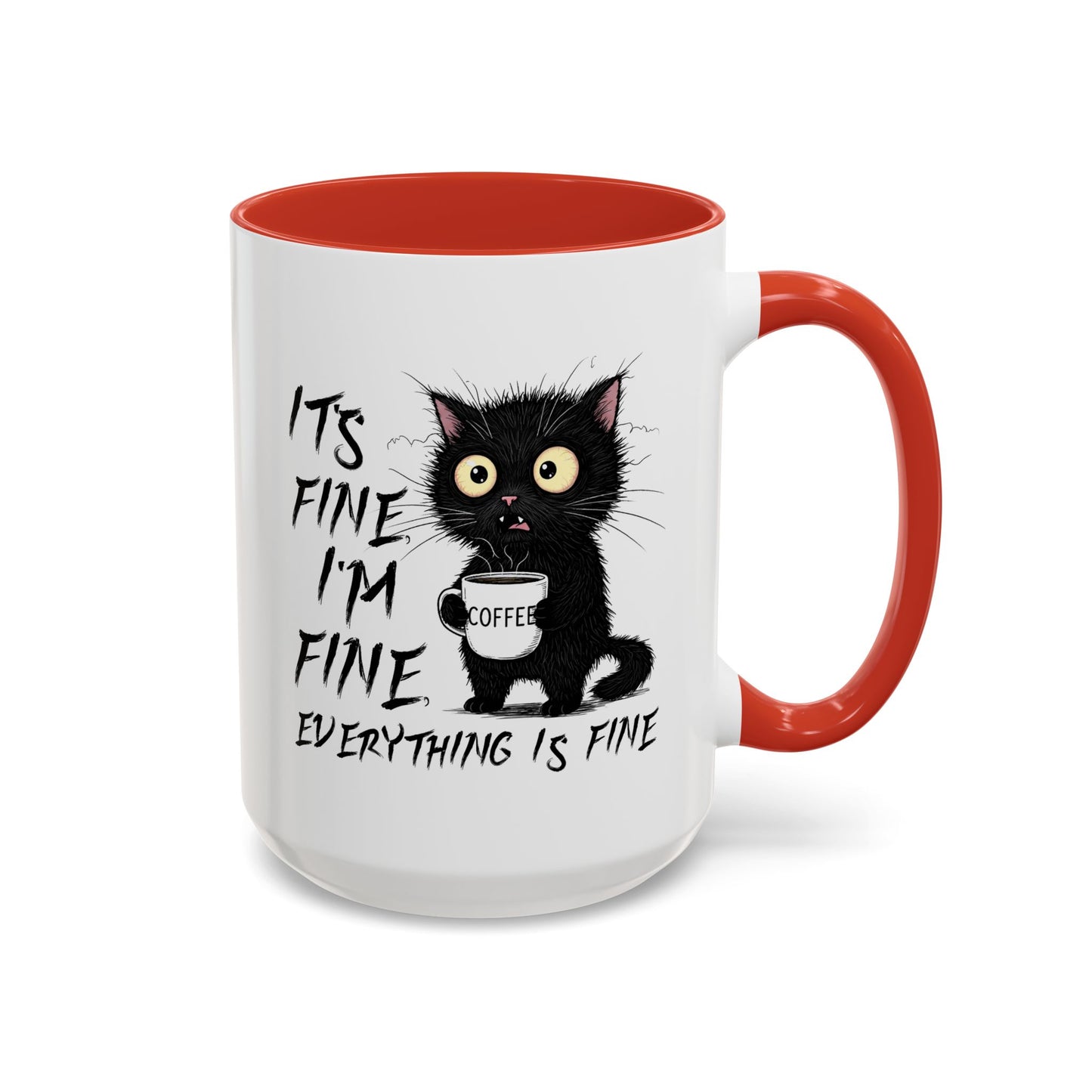 Animal Mug - It's Fine I'm Fine Everything is Fine