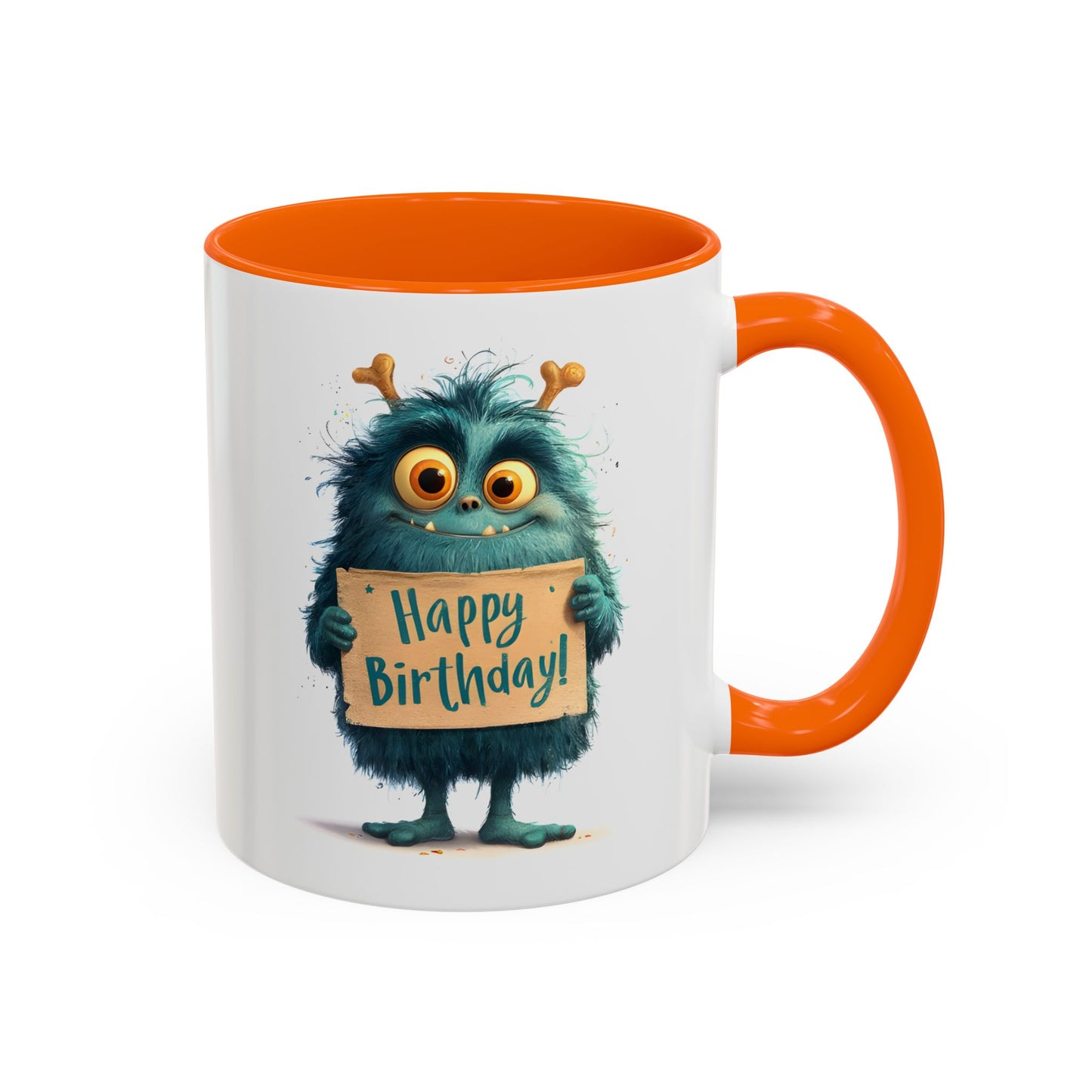 Birthday Mug - Birthday Sign Monster