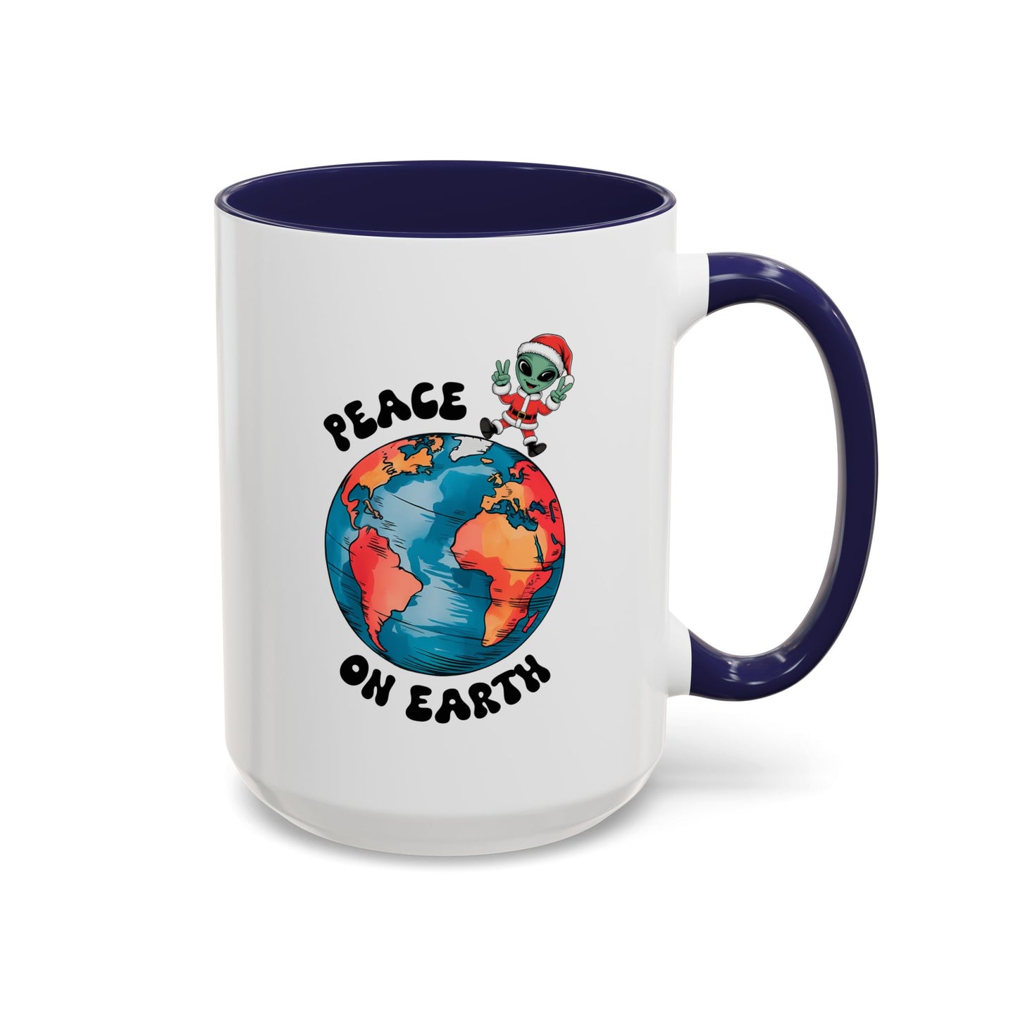 Alien Mug - Peace On Earth