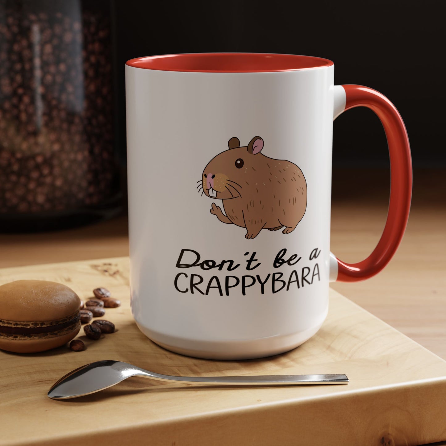 Adult Mug - Don't Be A Crappybara