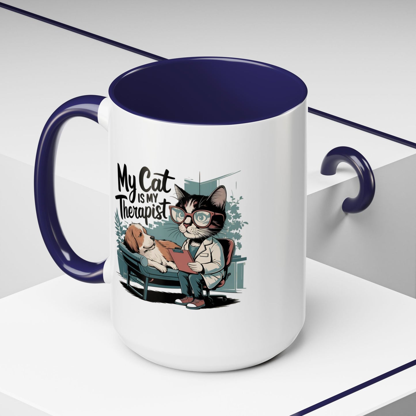 Animal Mug - My Cat Is My Therapist