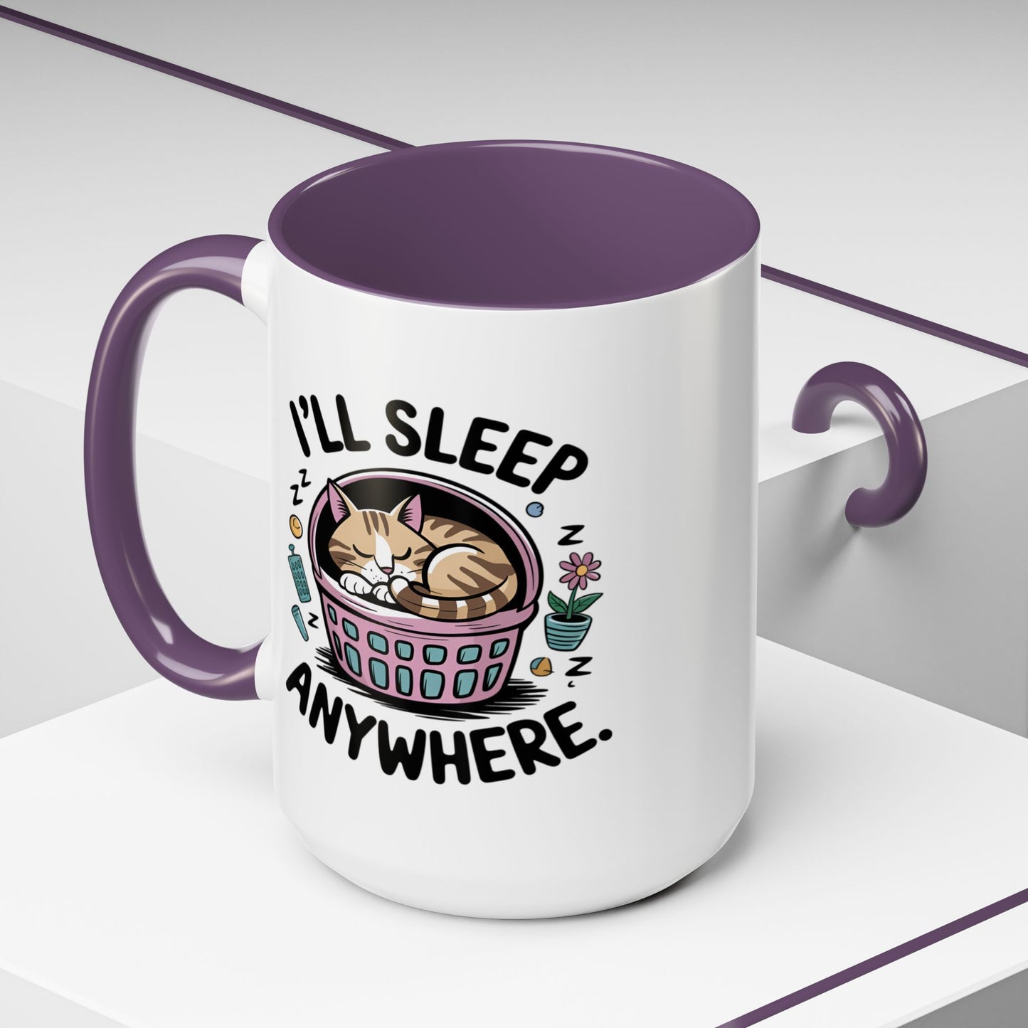 Animal Mug - I'll Sleep Anywhere