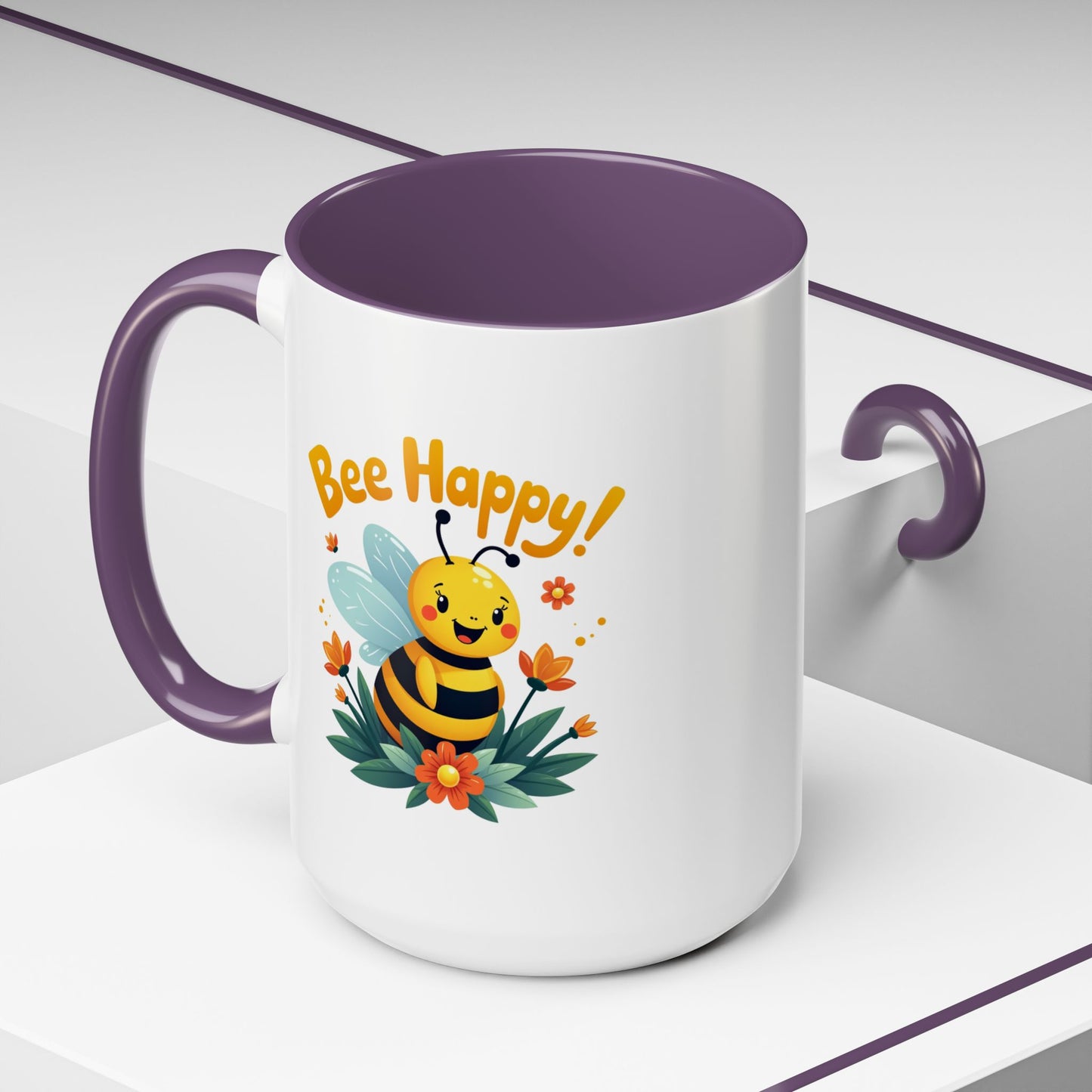 Motivation Mug - Bee Happy