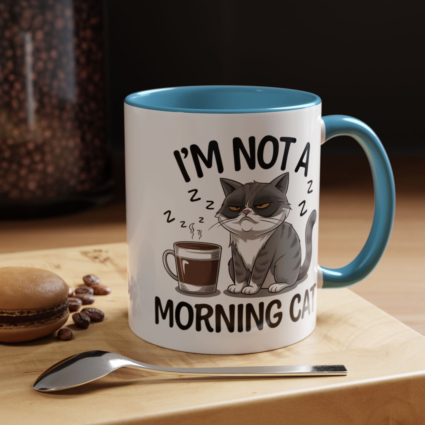 Animal Mug - I'm Not a Morning Cat