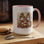 Christmas Mug - Gingerbread Snowman Family 3