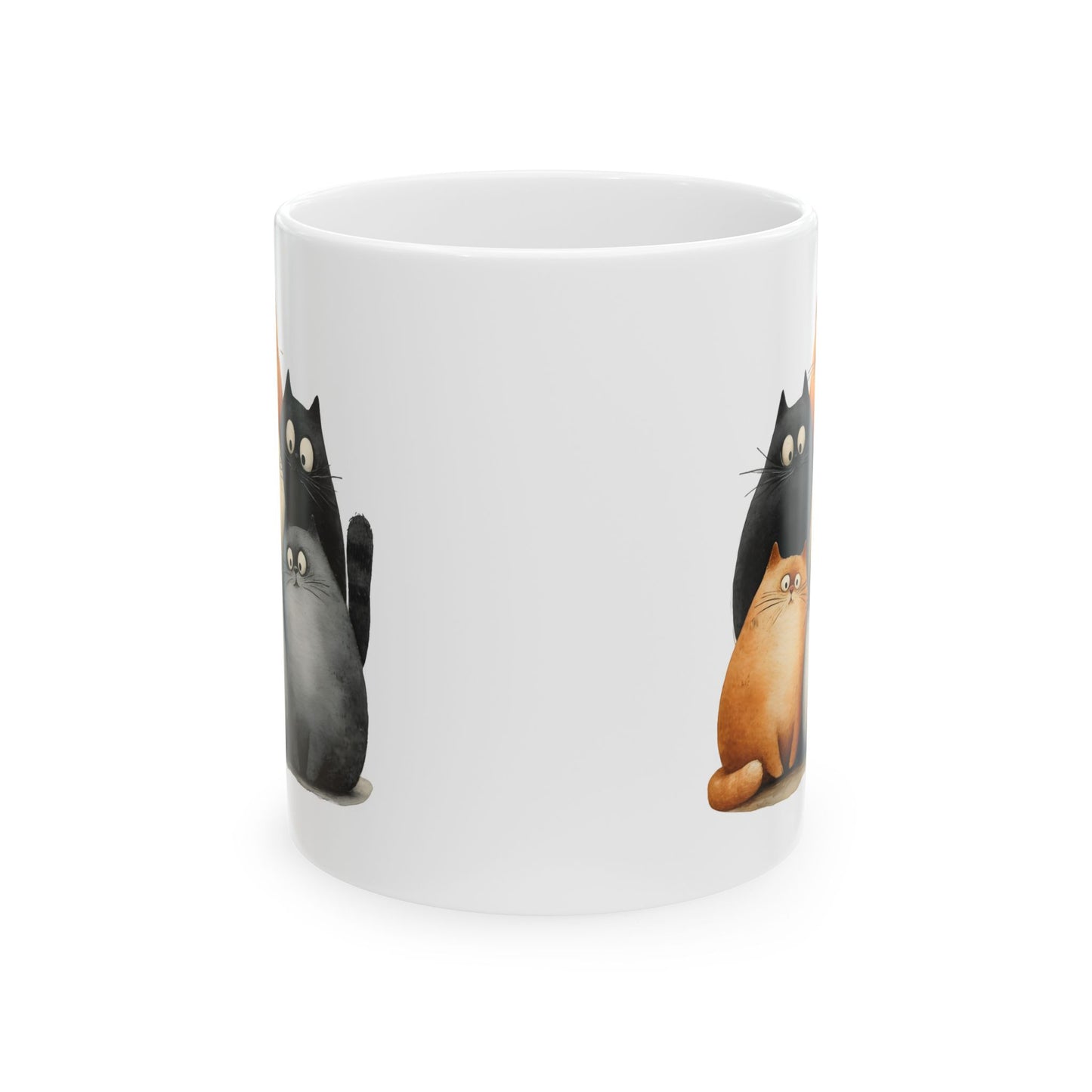 Animal Mug - Watercolor Cats