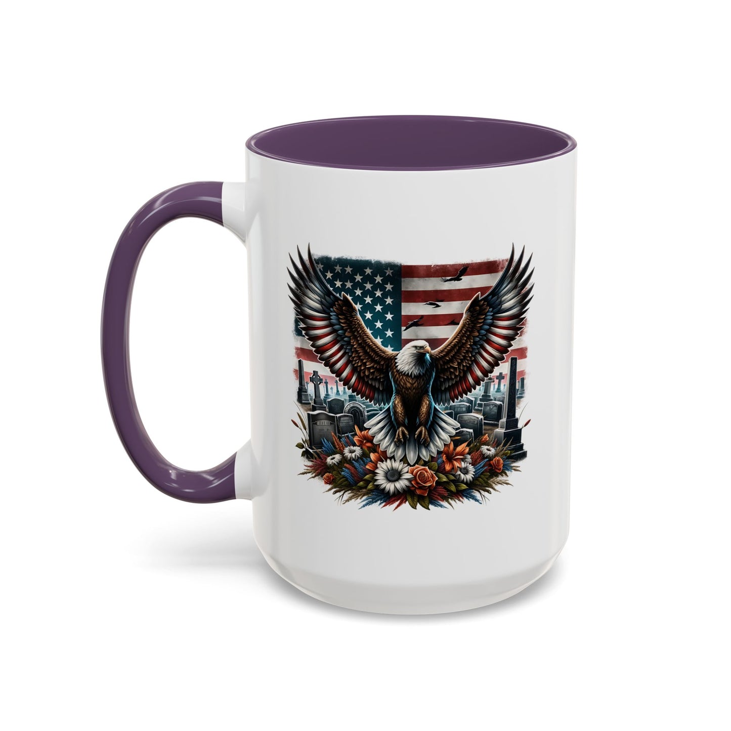 4th of July Mug - American Bald Eagle Memorial