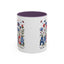 4th of July Mug - Floral America Patriotic