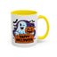 Halloween Mug - Winking Ghost With Pumpkin
