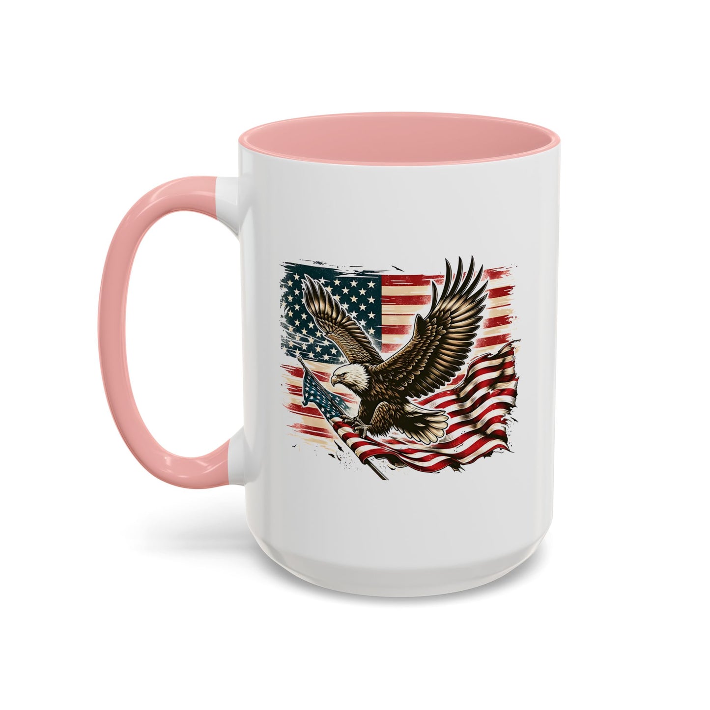 4th of July Mug - American Bald Eagle Flag 9