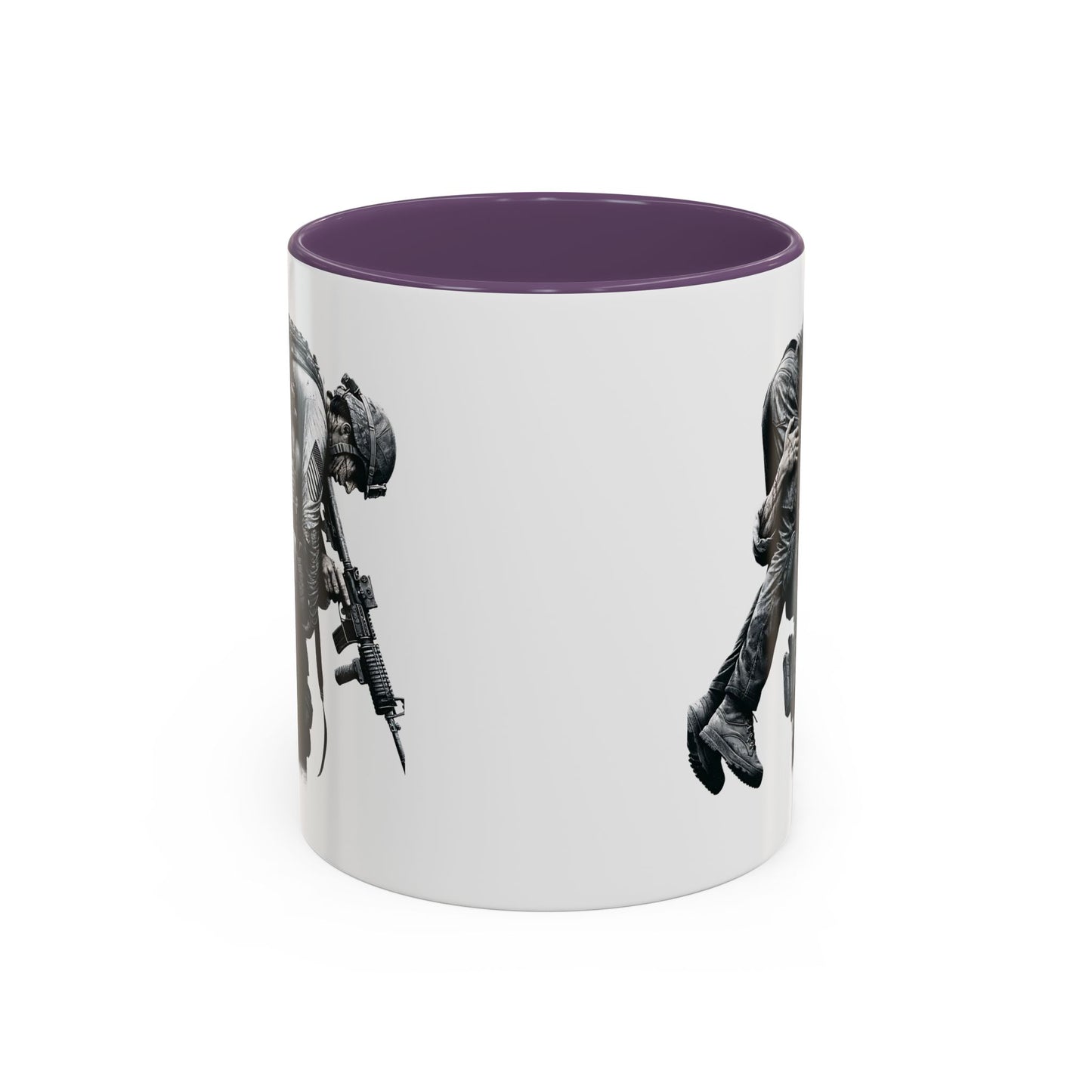 4th of July Mug - American Combat Soldiers