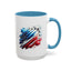 4th of July Mug - Fighter Jets USA Patriotic