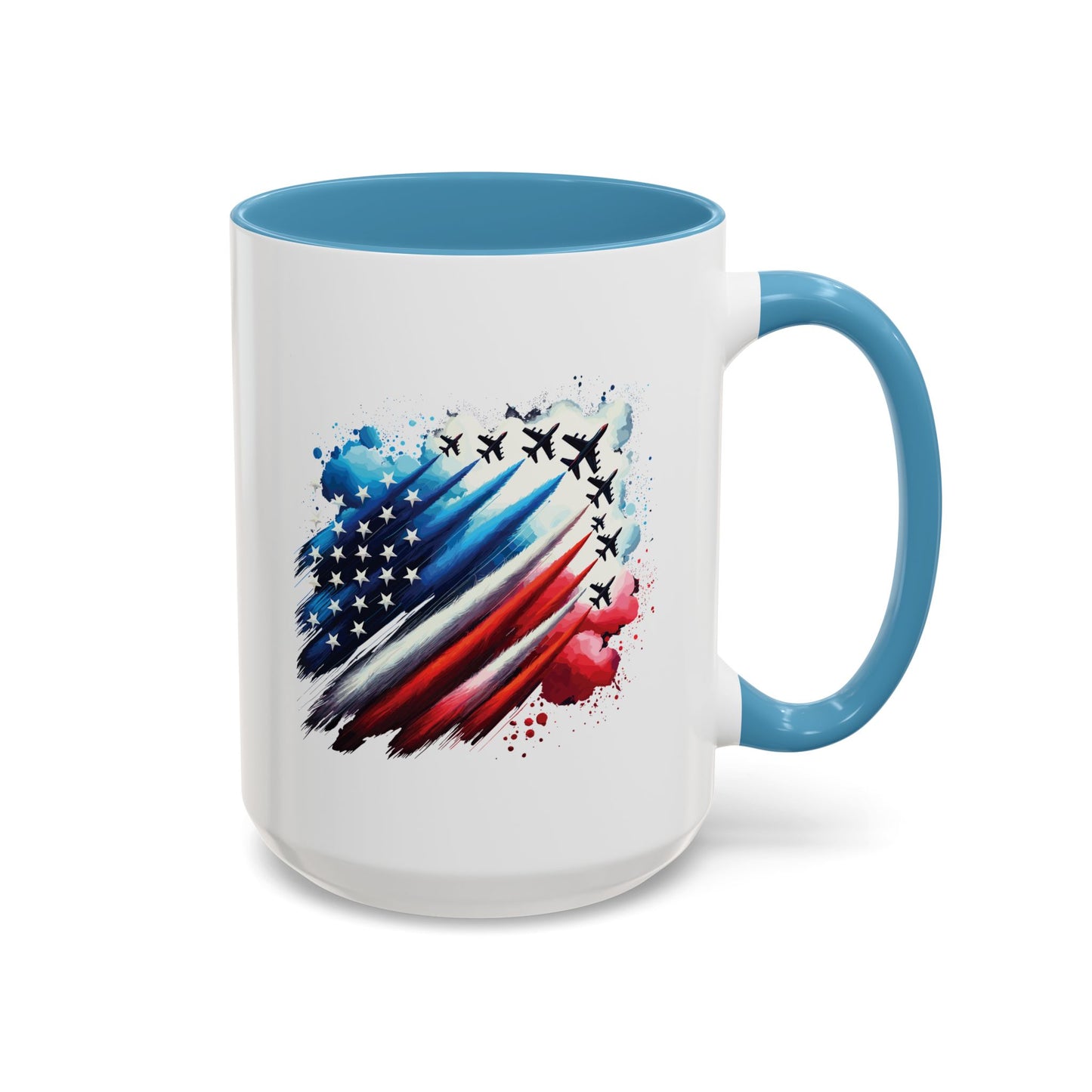 4th of July Mug - Fighter Jets USA Patriotic