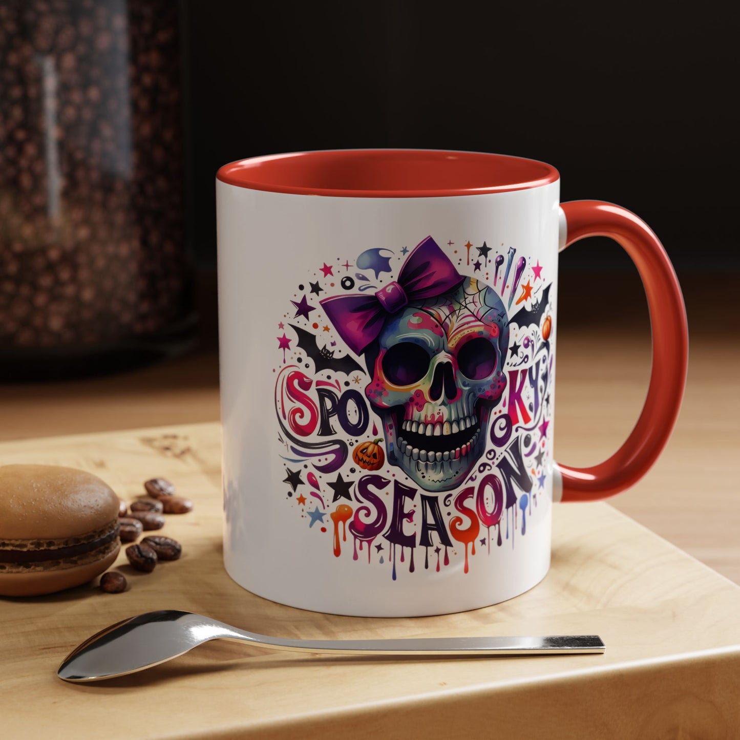 Halloween Mug - Spooky Season Skull