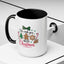 Christmas Mug - We Wish You a Merry Christmas Black & Red Text Cookies & Candy