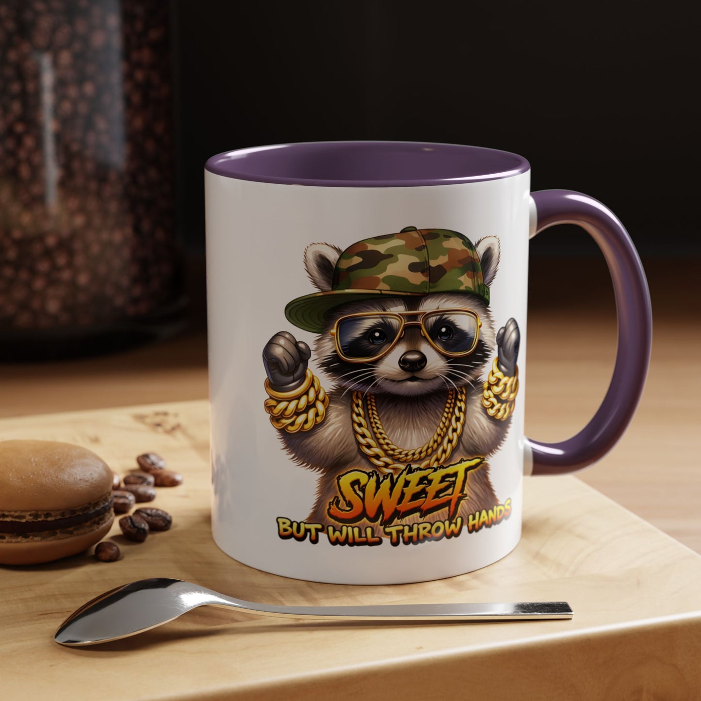 Humor Mug - Sweet But Will Throw Hands
