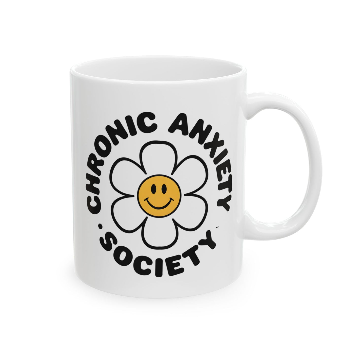 Humor Mug - Chronic Anxiety Society