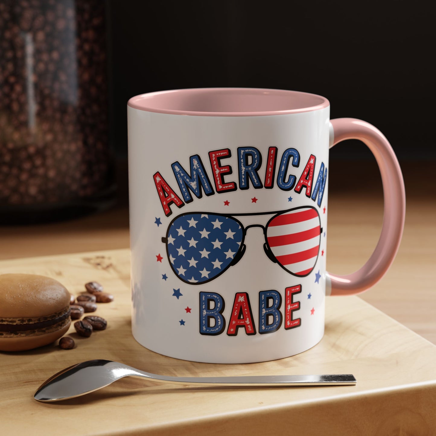 4th of July Mug - American Babe Sunglasses