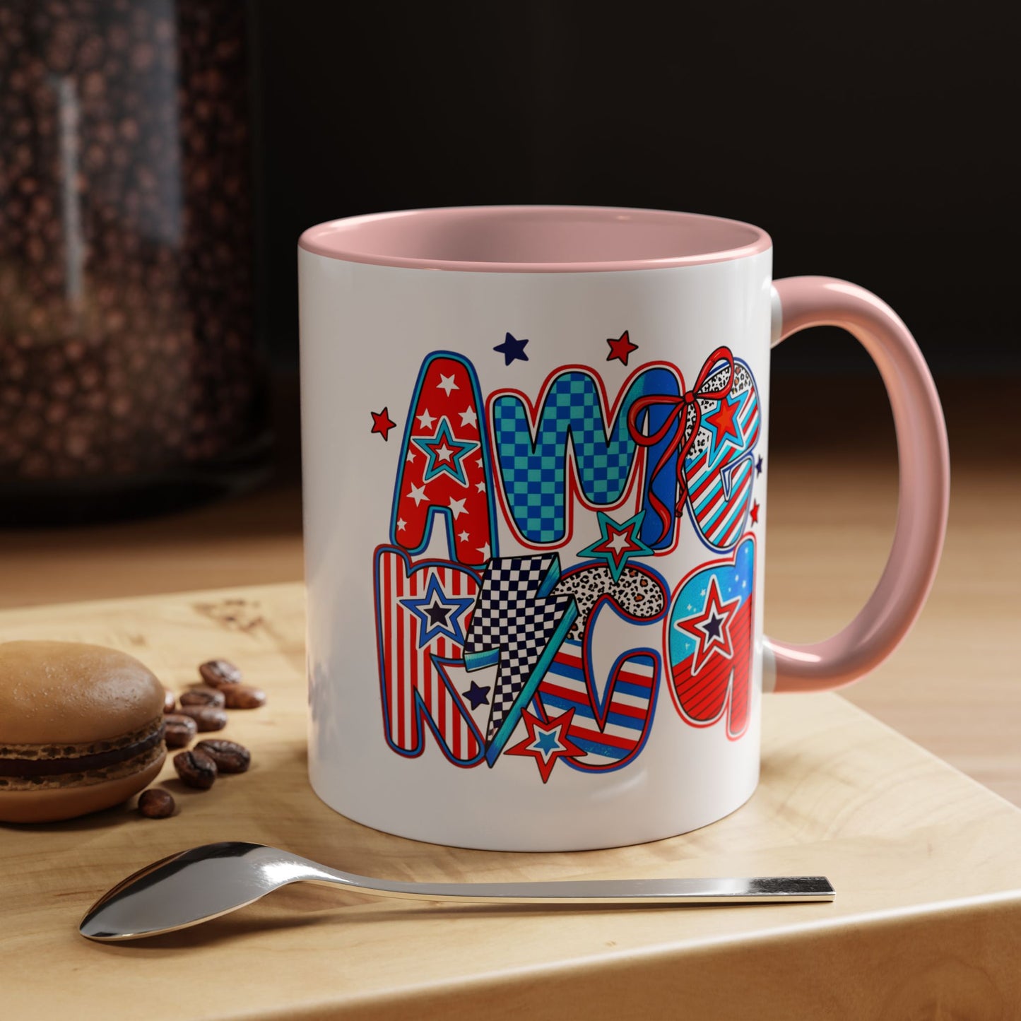 4th of July Mug - Retro America Coquette