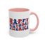4th of July Mug - Happy Birthday America Retro