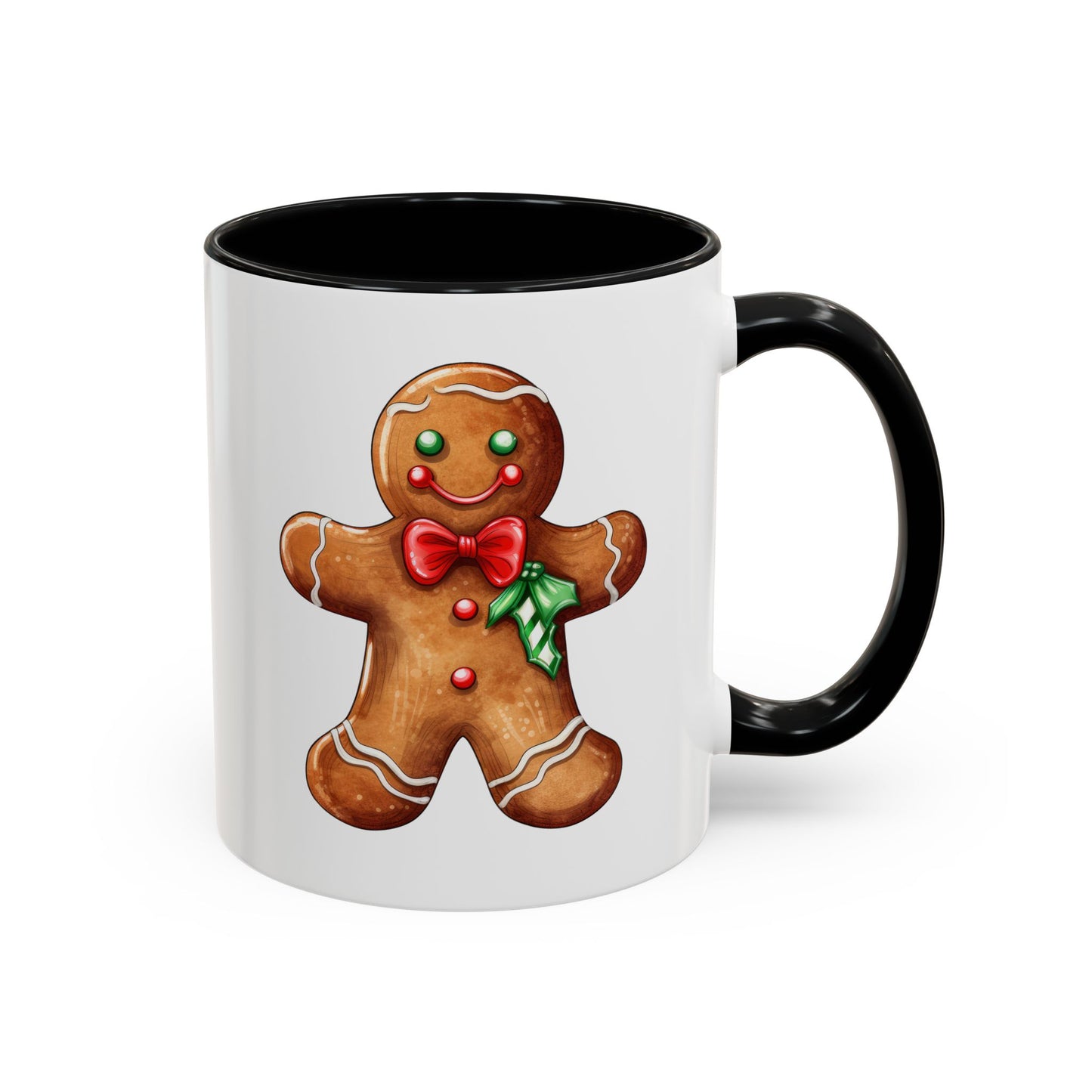 Christmas Mug - Smiling Gingerbread Man 2