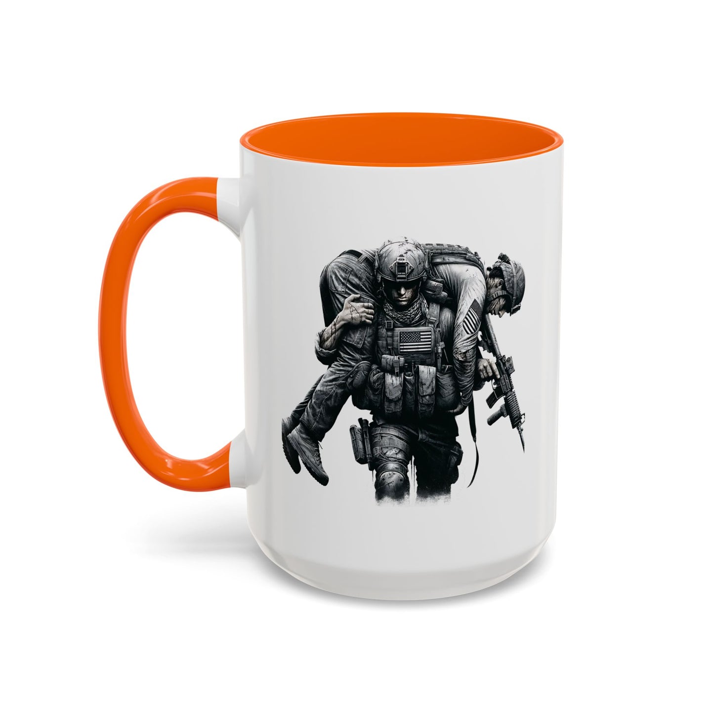 4th of July Mug - American Combat Soldiers