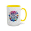 Wellness Mug - Love More Worry Less Circle