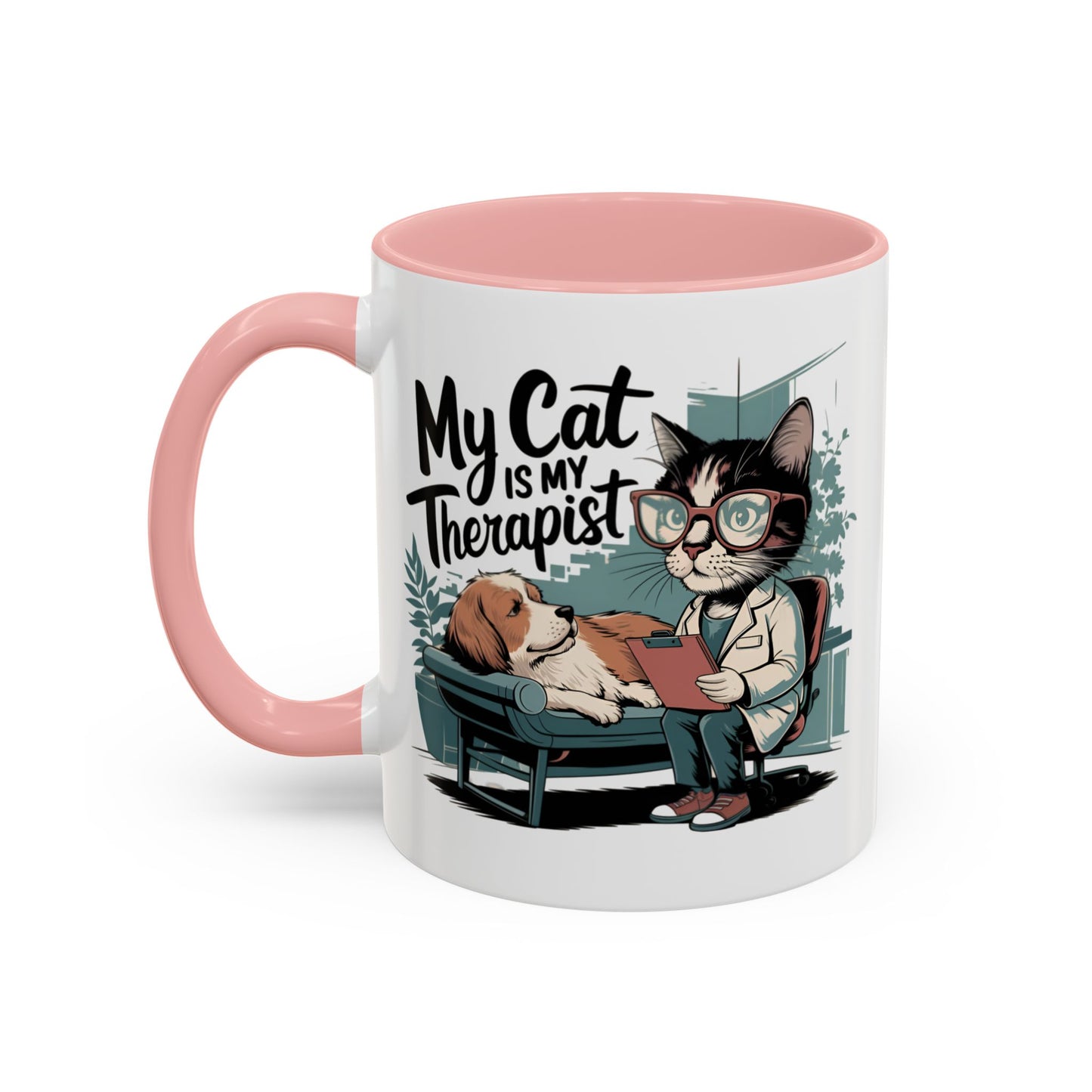 Animal Mug - My Cat Is My Therapist