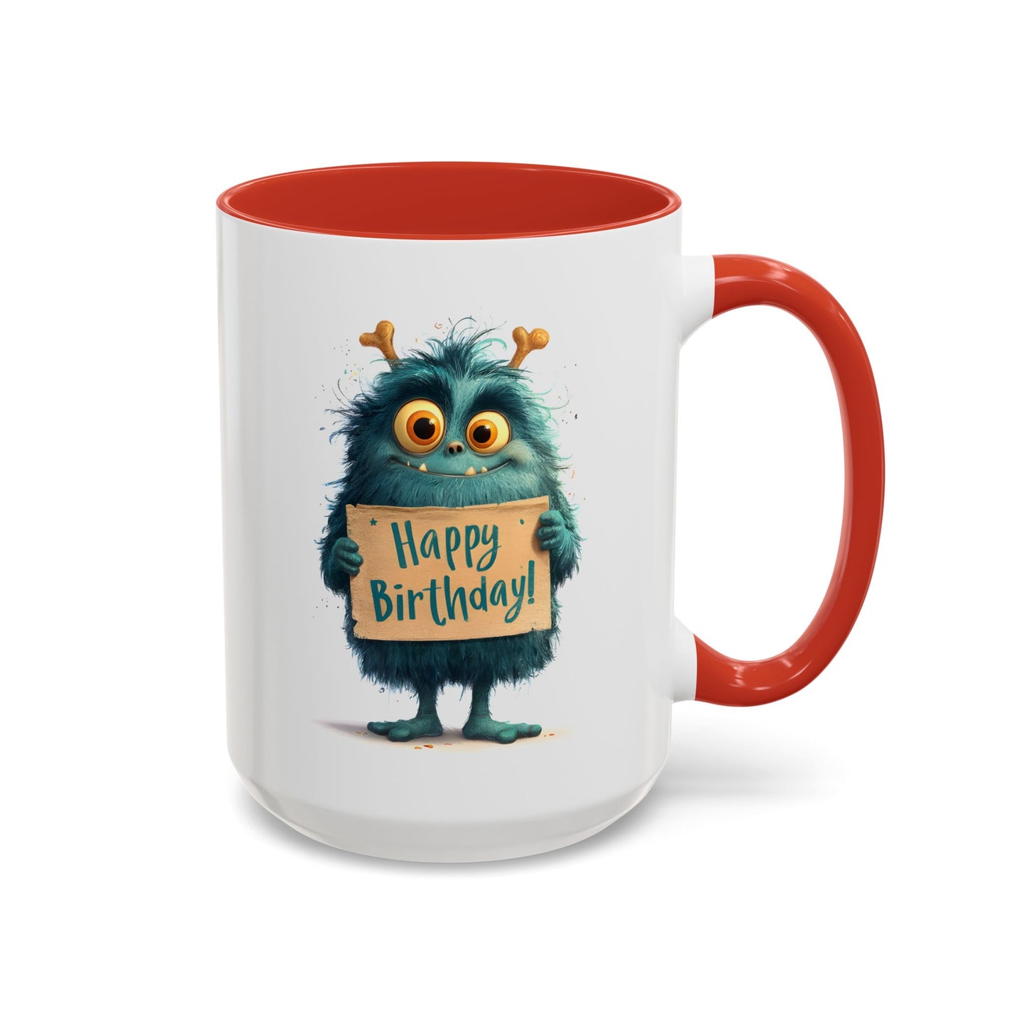 Birthday Mug - Birthday Sign Monster