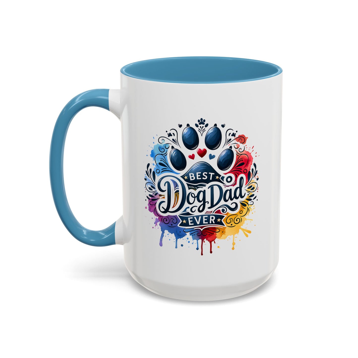 Animal Mug - Best Dog Dad Ever Paw