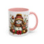 Christmas Mug - Gold Snowman