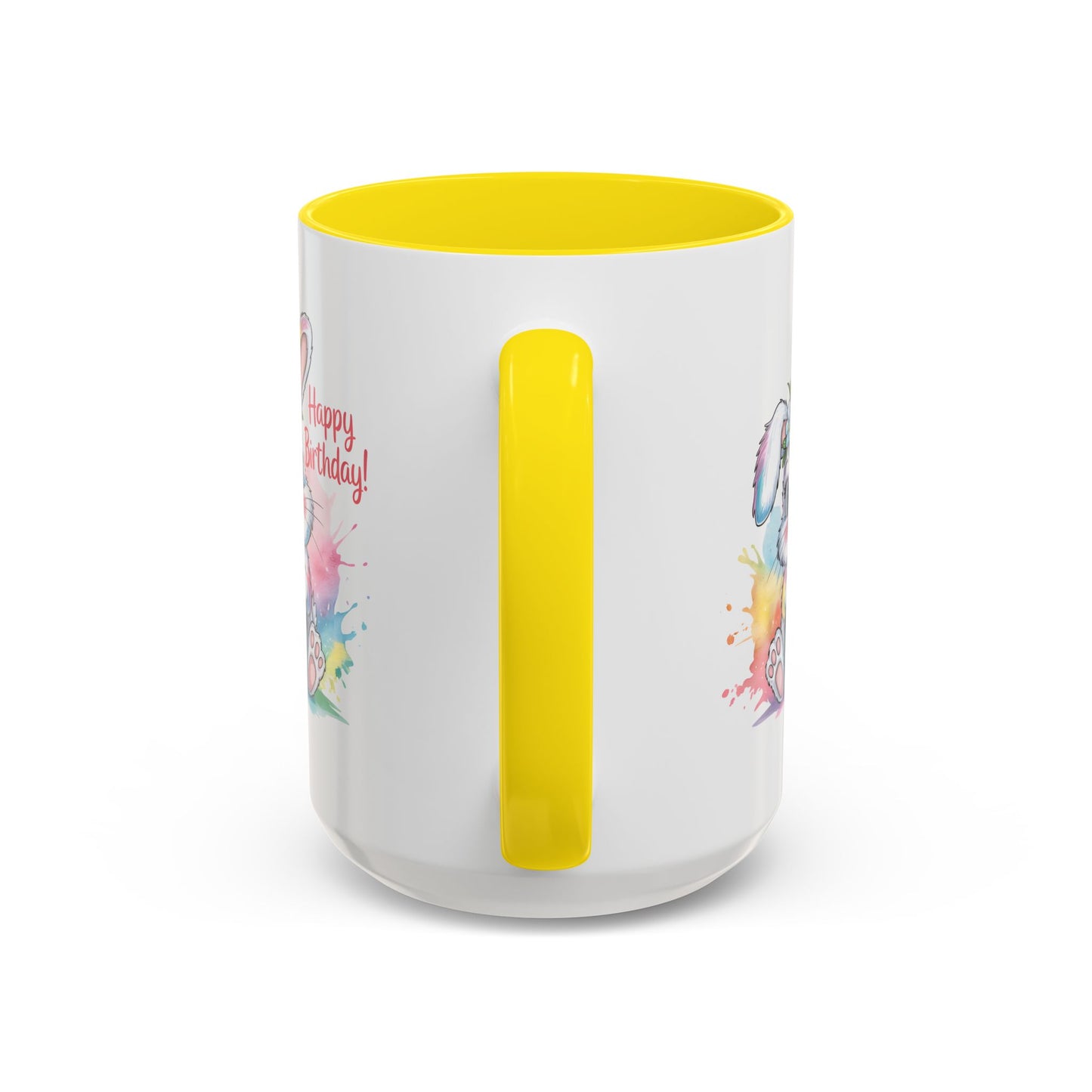 Birthday Mug - Happy Birthday Cute Bunny