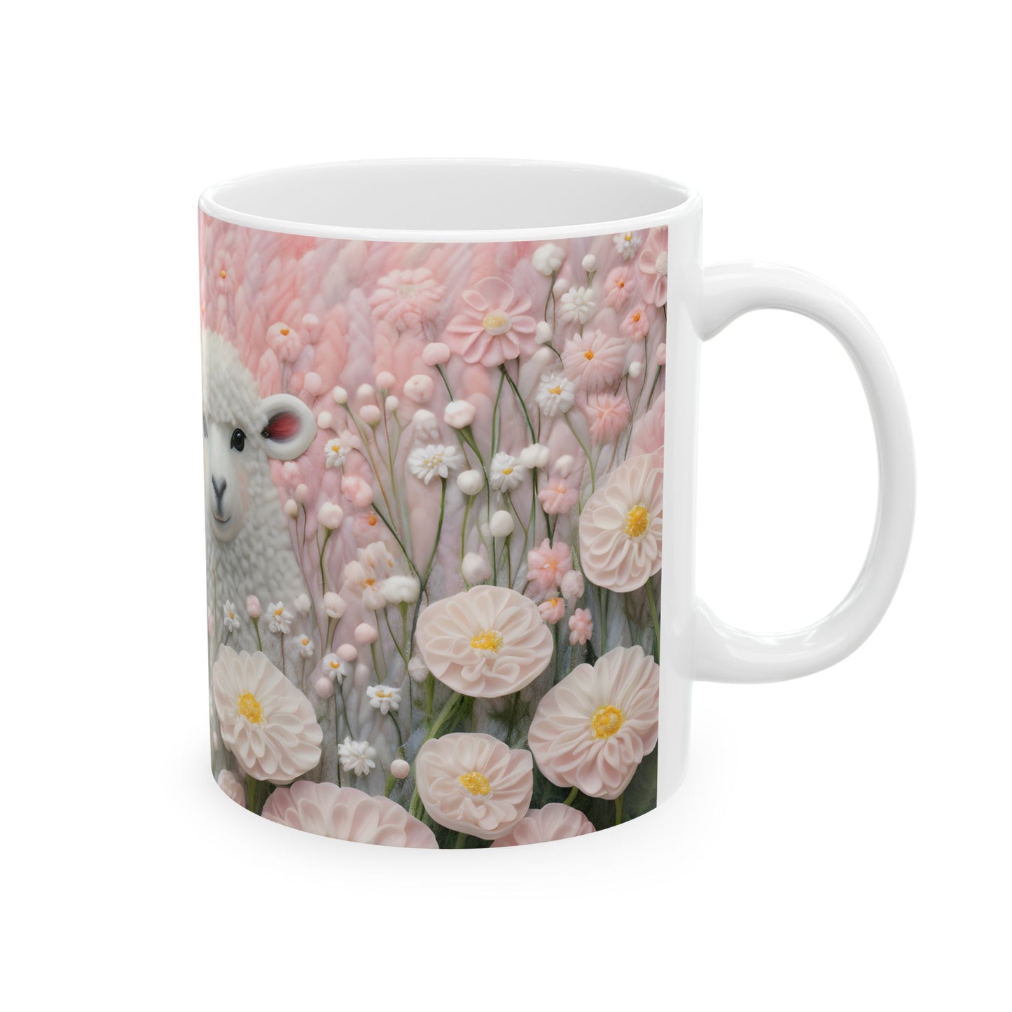 Artistic Mug - Felted Sheep