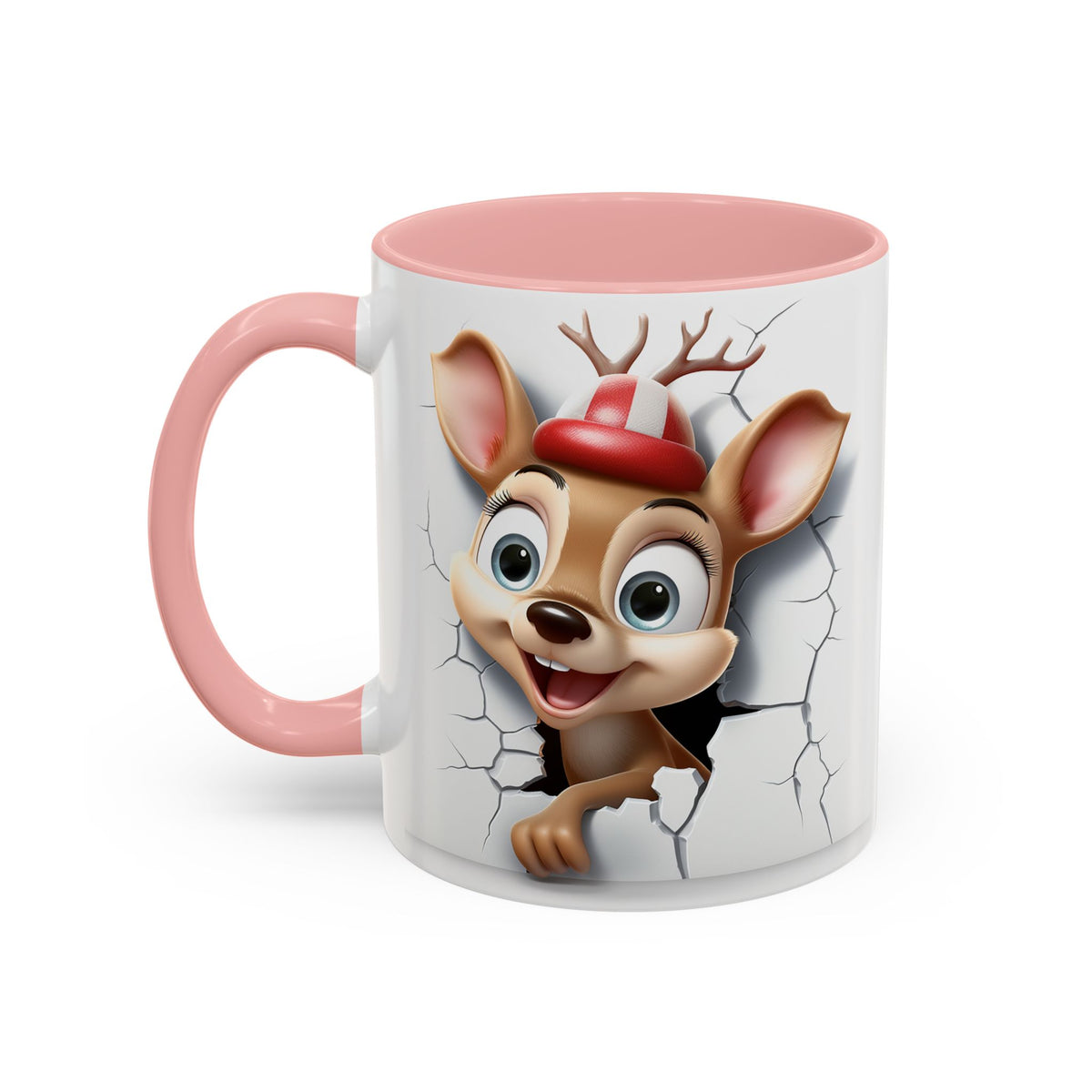 Chistmas Mug - Reindeer 3D 4