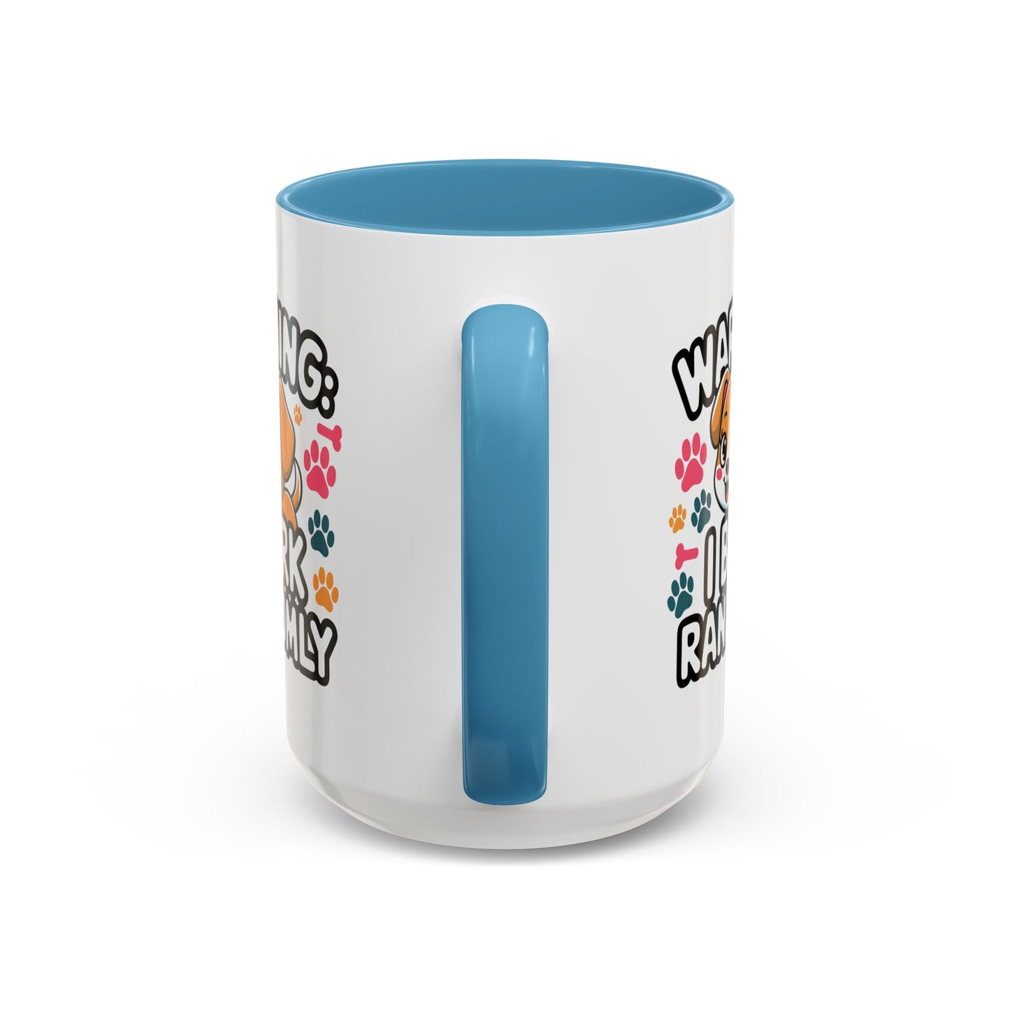 Animal Mug - Warning I Bark Randomly
