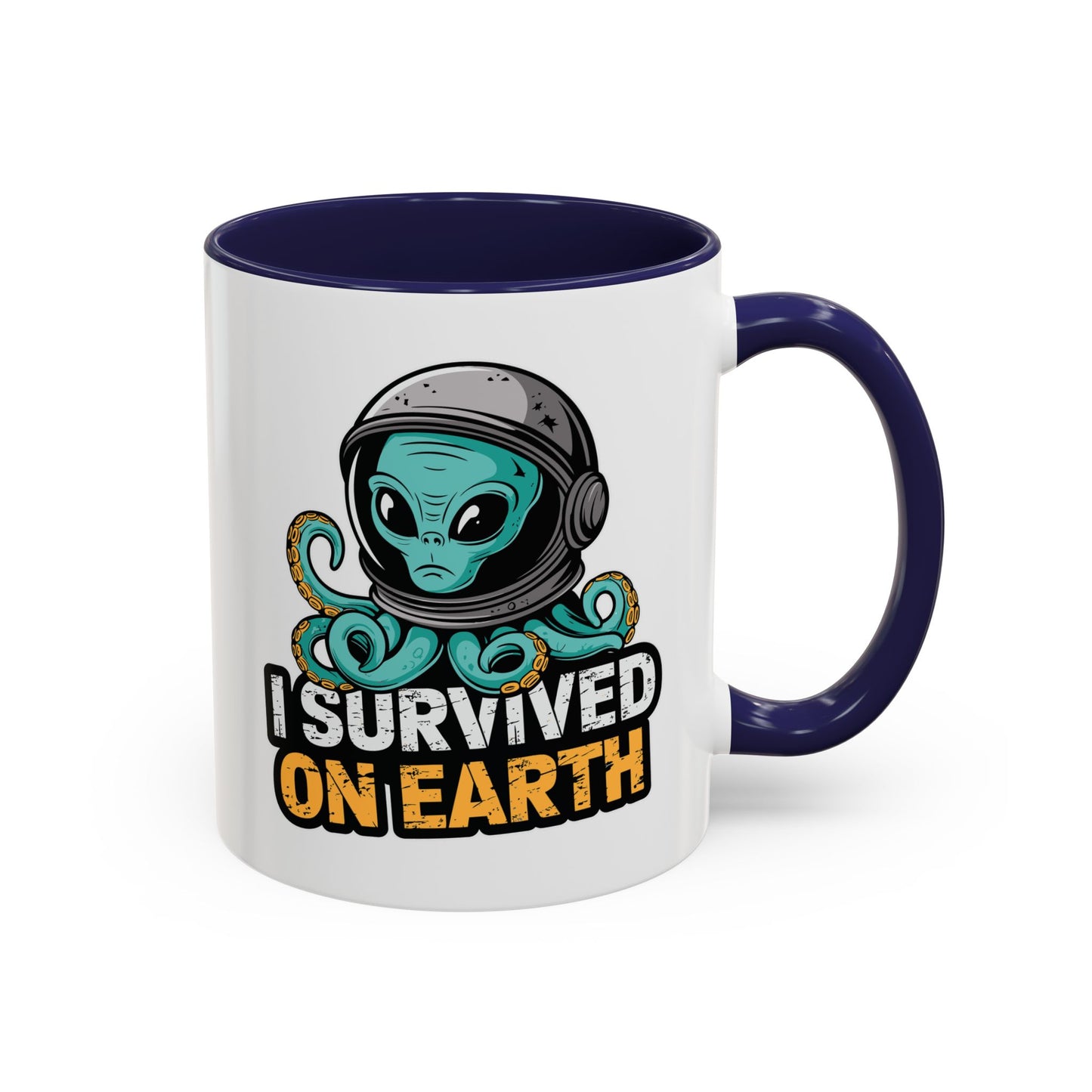 Alien Mug - I Survived On Earth