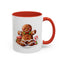 Christmas Mug - Gingerbread Man Cookies and Candy