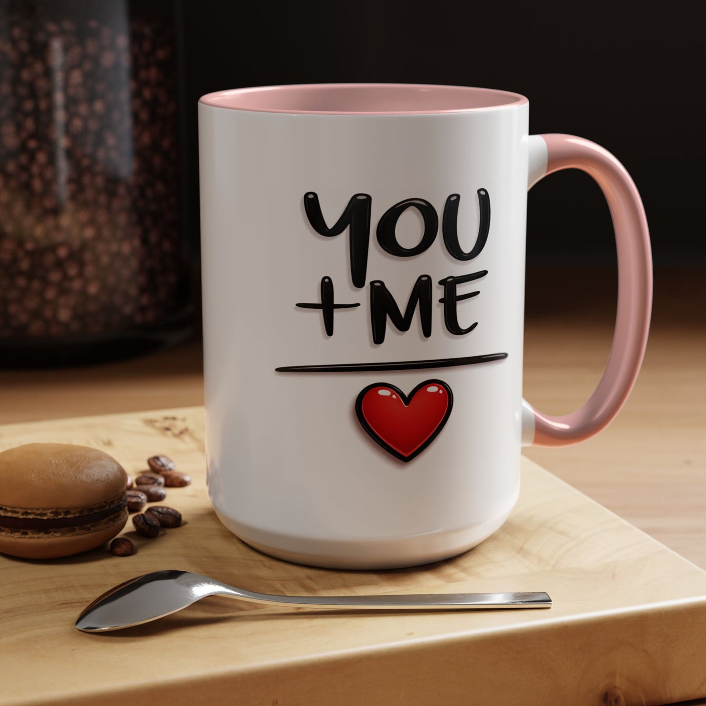 Anniversary Mug - You and Me Red Heart